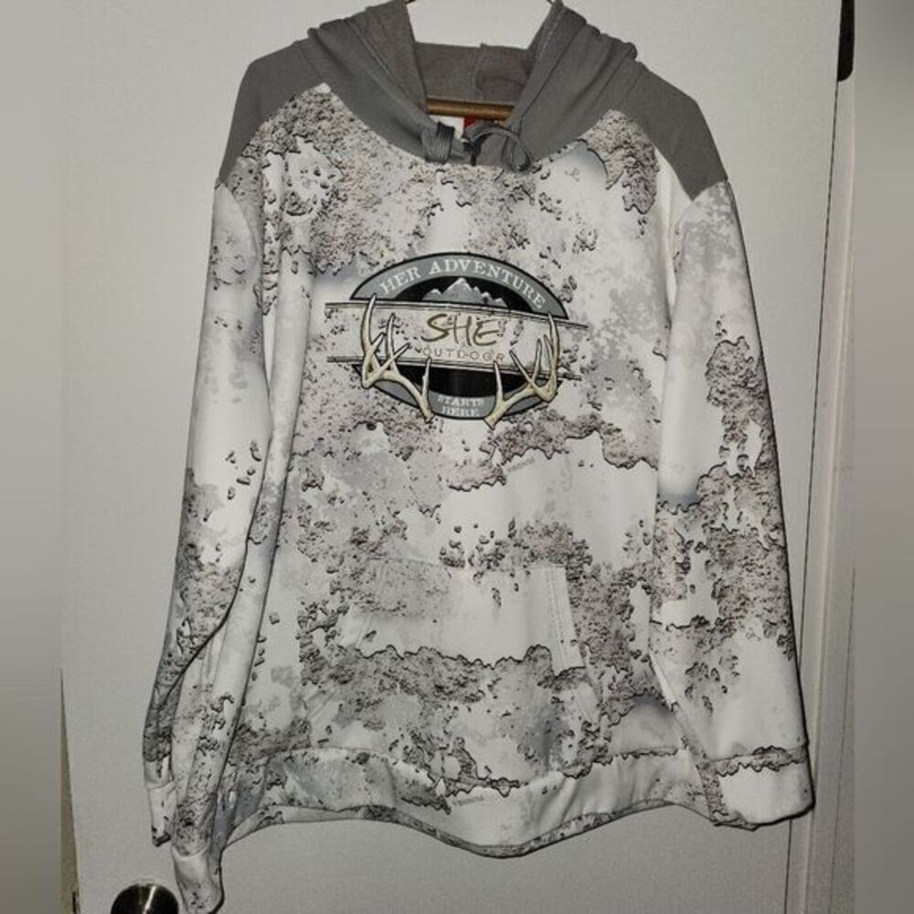 SHE Outdoor Camo Hunting Hoodie size 2XL‎
